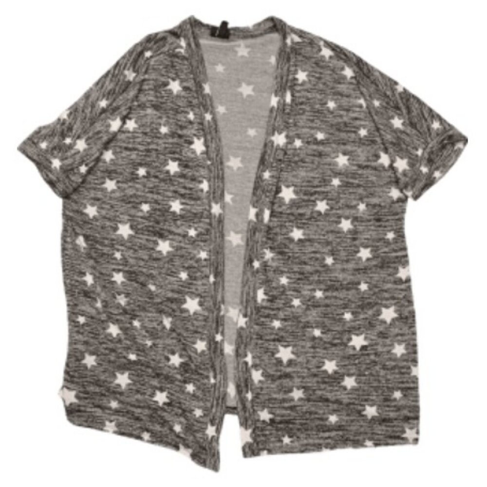 Torrid Star Lightweight Short-Sleeved Knit Cardigan Size 3
